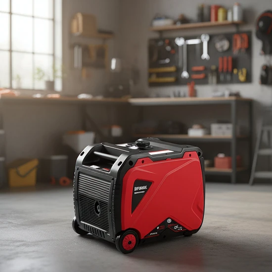 Mini AC Three Phase Portable Generator Lightweight out-Door Power Equipment for Agricultural